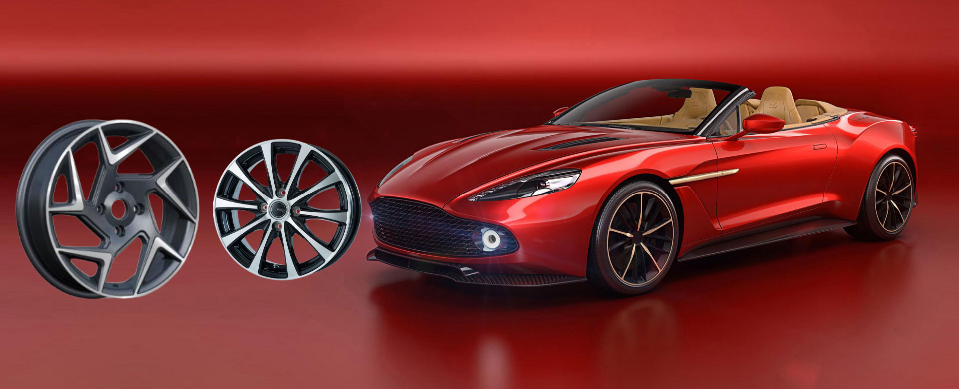 Aluminum alloy car wheel
