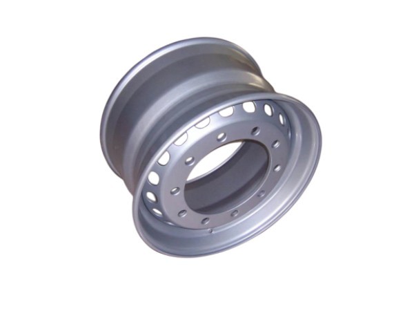 Tubeless steel wheel