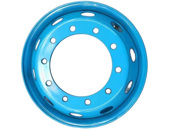 Tubeless steel wheel