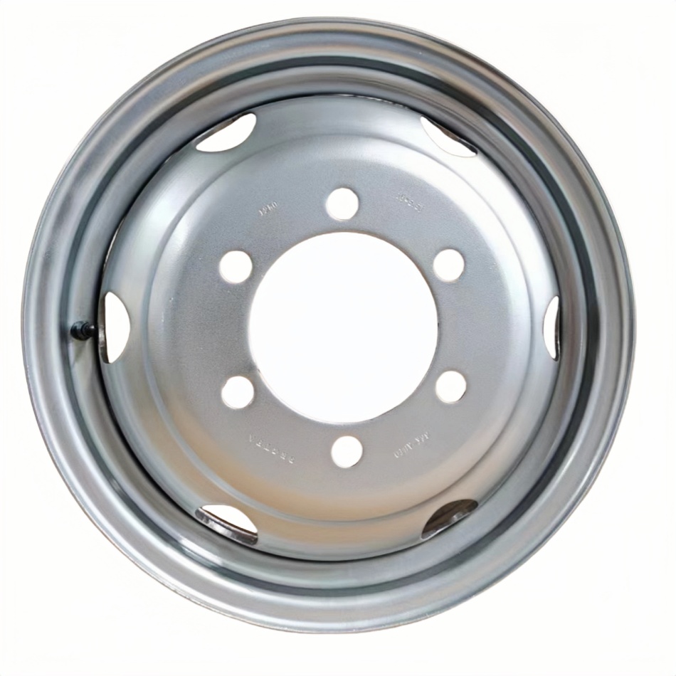 Tubeless steel wheel
