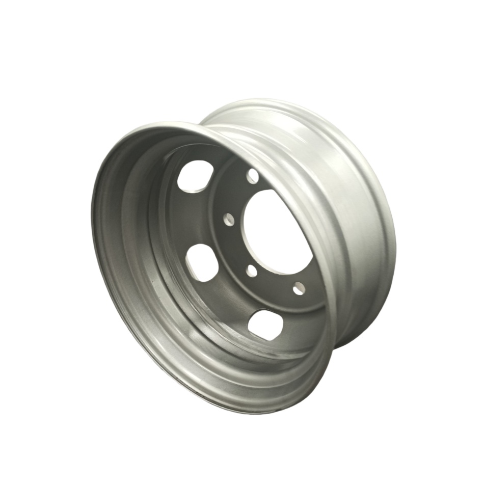 Tubeless steel wheel